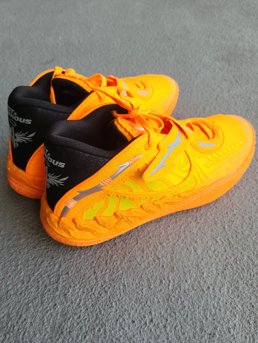 Puma MB.05 Fast And Furious LA Heat Fire Lux Lime size 11 US model 312796-01 New